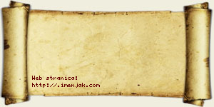 Anita Damjanov vizit kartica